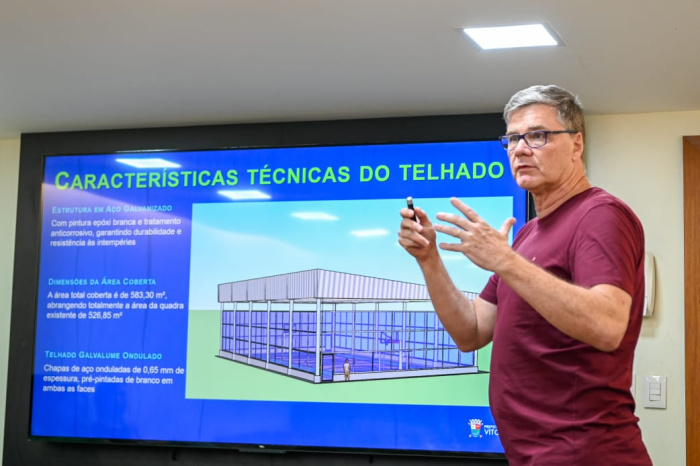 Lançamento do Edital para cobertura da quadra da Praça Ailton Galante, no bairro Estrelinha