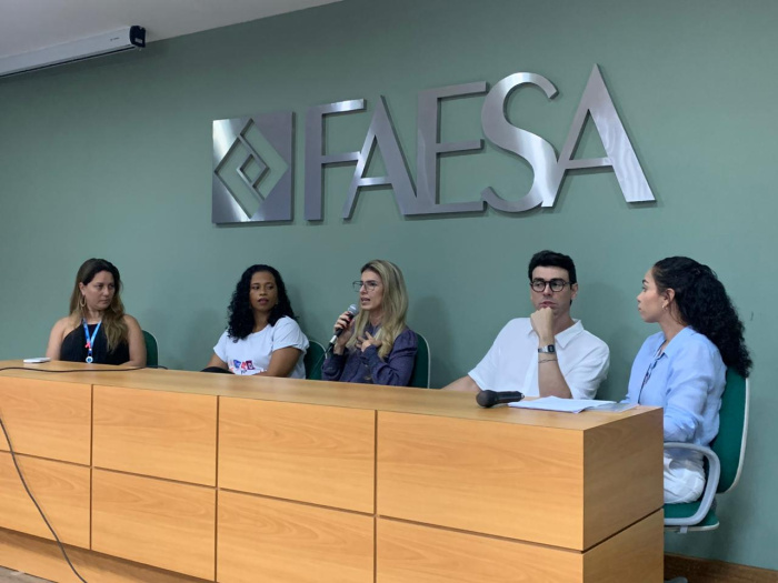 Espaço Girassol e Cerest-Vitória são destaques em evento sobre saúde no trabalho na Faesa