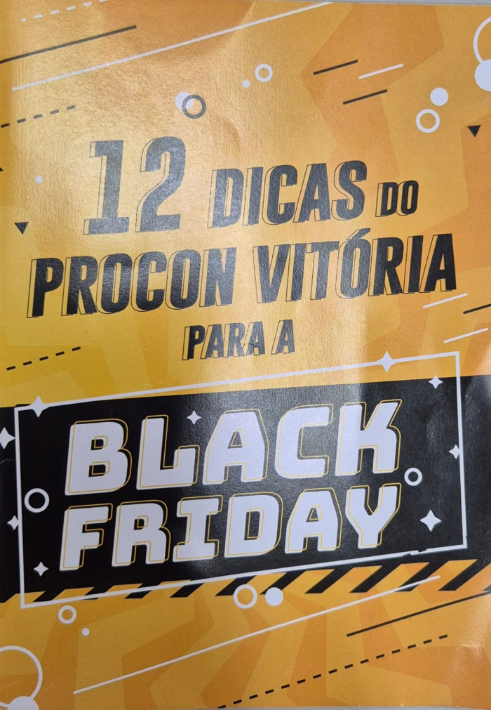 Dicas do Procon Vitória para a Black Friday