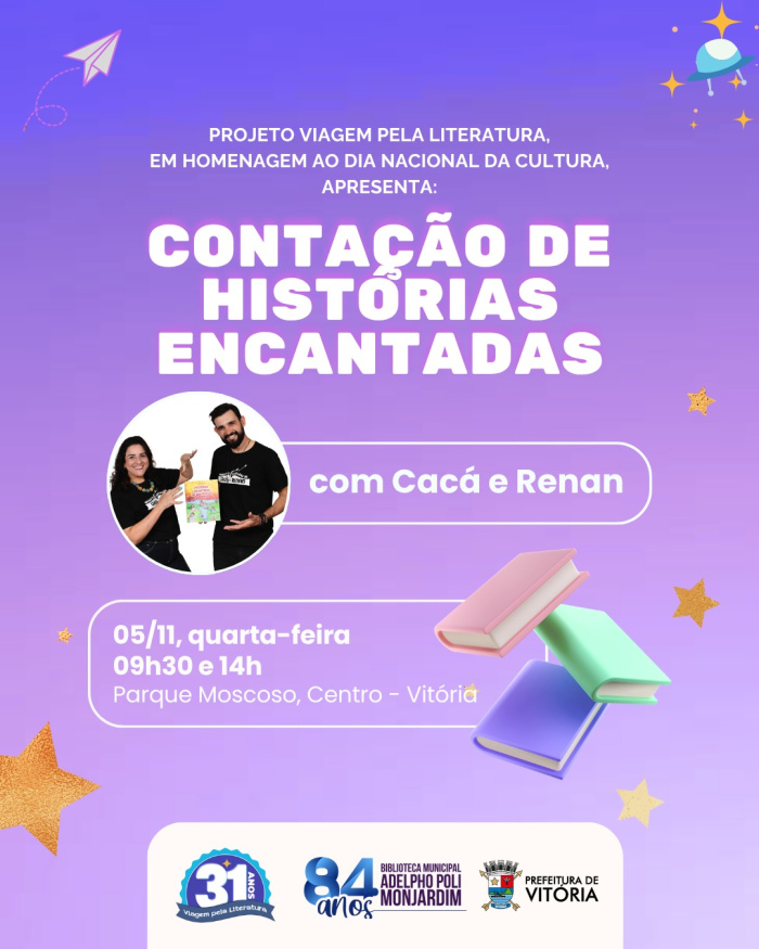 Contação de Histórias Encantadas