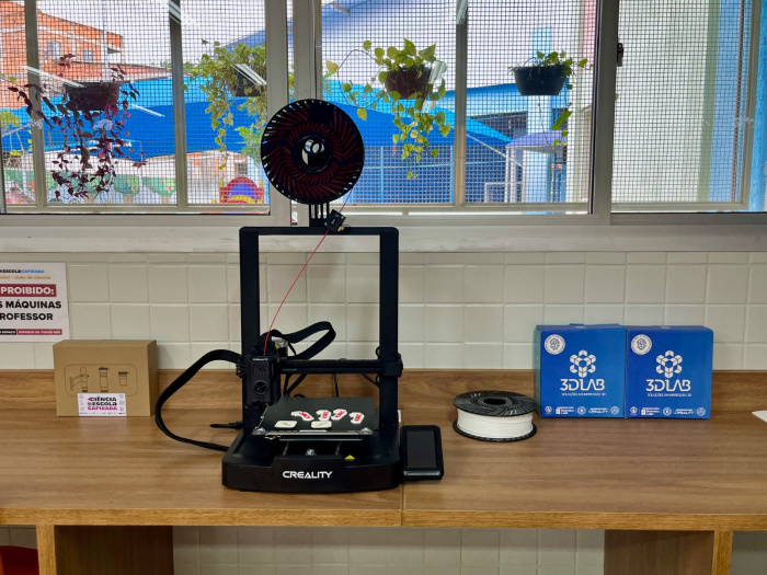 Sala Maker é inaugurada na EMEF TI Paulo Freire, em Inhanguetá