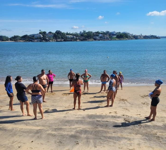 Núcleo de Natação no Mar