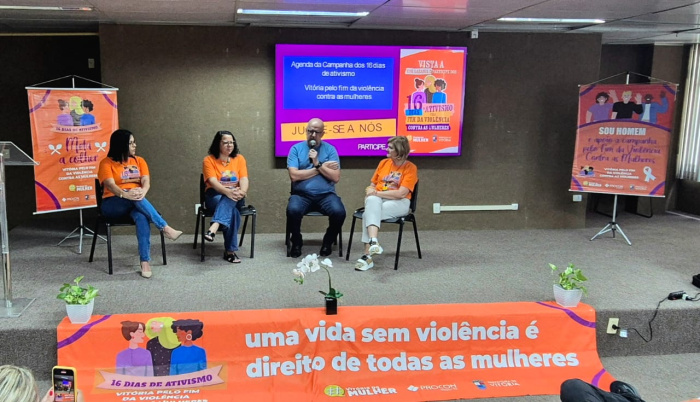 Vitória dá início aos 16 Dias de Ativismo com chamado coletivo pelo fim da violência contra as mulhe