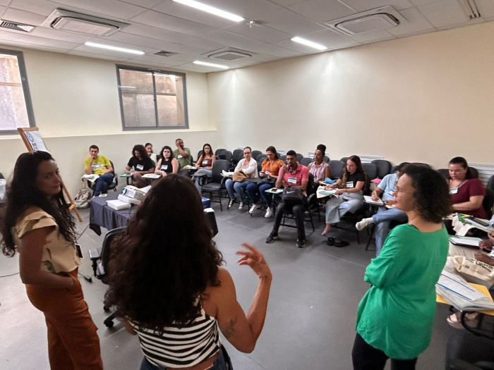 Oficina presencial para entrevista do CadÚnico