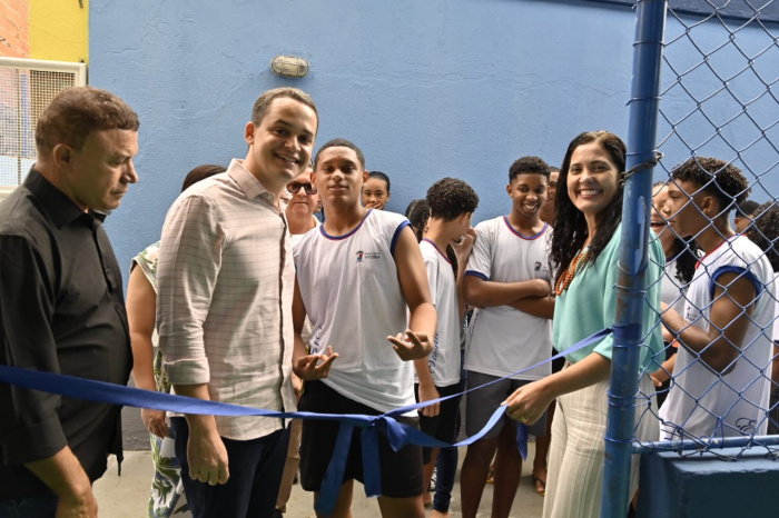 Entrega da reforma da Emef Maria Stella de Novaes