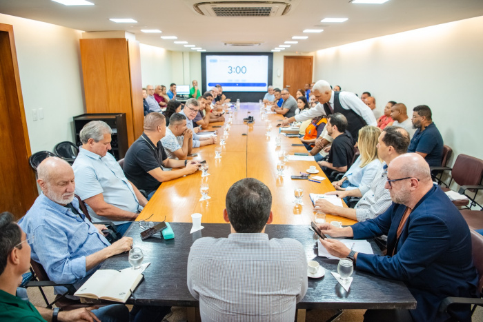 Reunião com lideranças da Regional 4