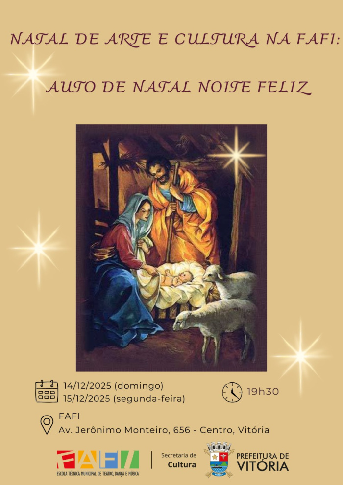 Auto remonta o nascimento de Cristo até a formação do presépio.