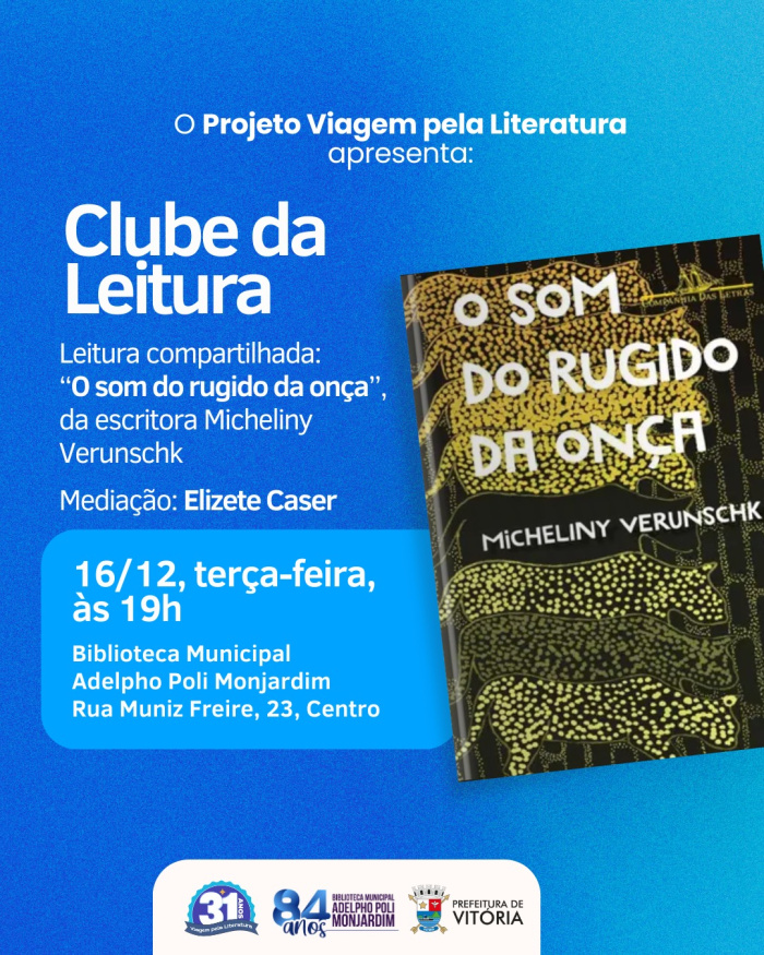 Encontro em dezembro será presencial na sede da Biblioteca.