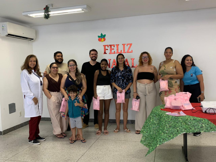 Gestantes participam de roda de conversa voltada aos cuidados especiais do pré-natal