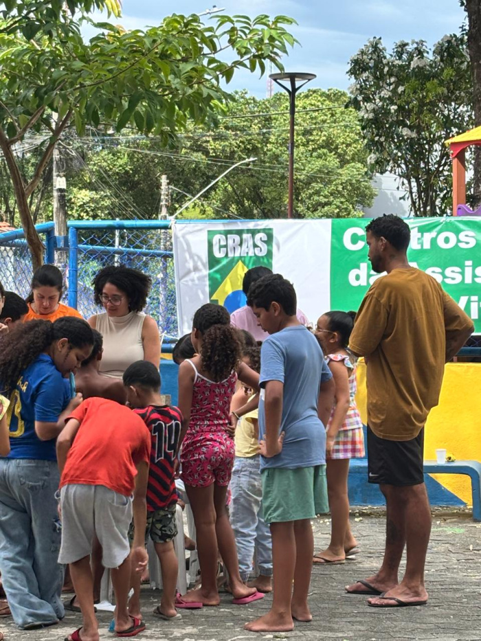 Encontro de famílias do Cras Inhanguetá