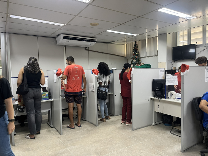 Clima de expectativa marca a entrega do kit atleta da Corrida e Caminhada Natal de Encantos