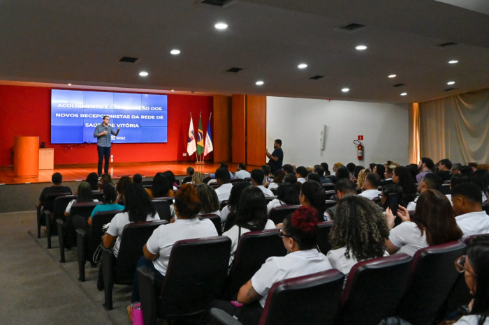 PMV realiza evento de boas-vindas para novos recepcionistas da rede de Saúde da capital