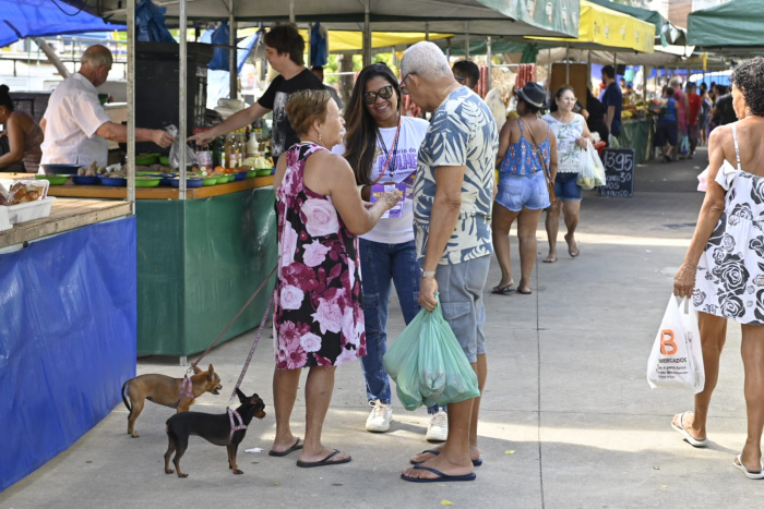 Ação do projeto Maria da Penha vai à Feira em Itararé