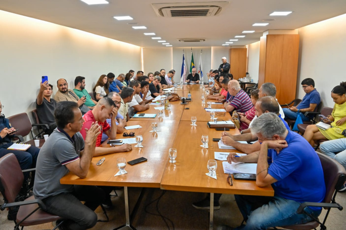Reunião com lideranças da Regional 02