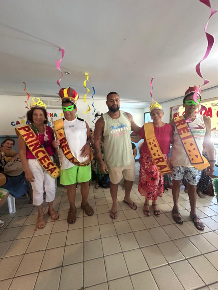 Folia da Convivência - troca da faixa