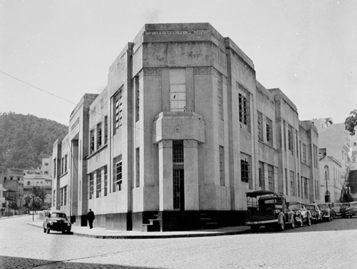 Centro de Saúde de Vitória, atual Unidade de Saúde Geny Grijá, projetado nos anos 1940