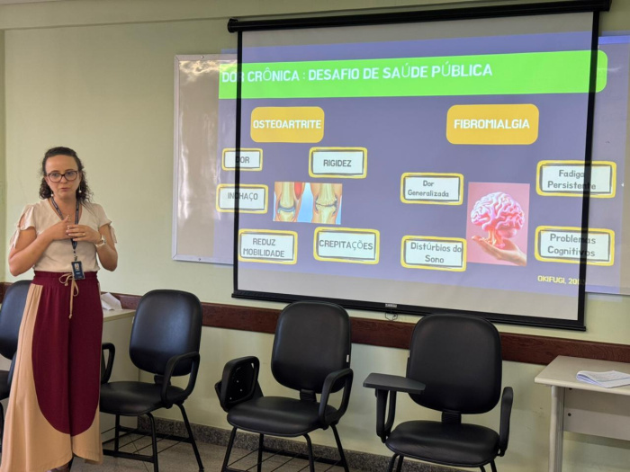 Raquel Altoé apresenta o Ambulatório da Dor na 9ª Mostra ES, Aqui Tem SUS