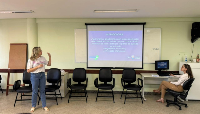 Apresentação do trabalho sobre Casa Rosa na 9ª Mostra “Espírito Santo, Aqui tem SUS