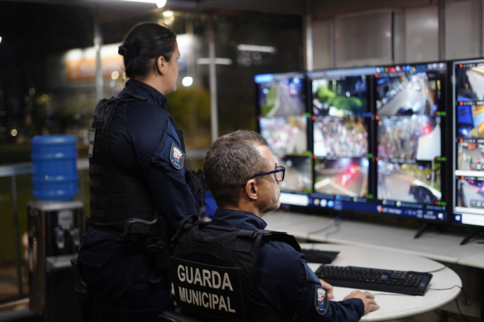 Posto de Comando da Guarda no Carnaval de Vitória