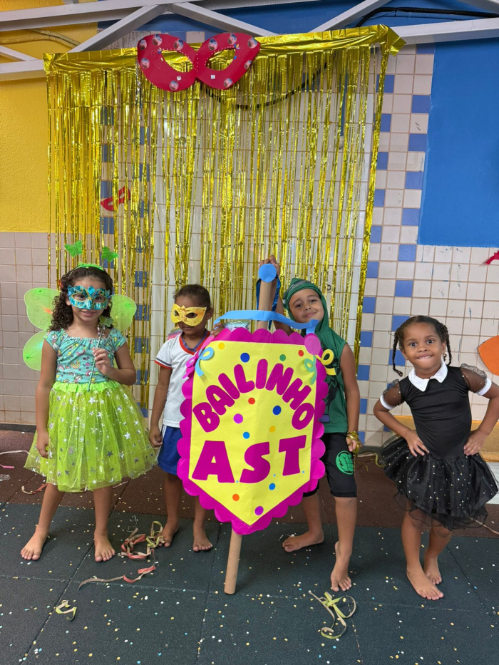 A folia tomou conta do CMEI Anísio Spinola Teixeira, em Resistência