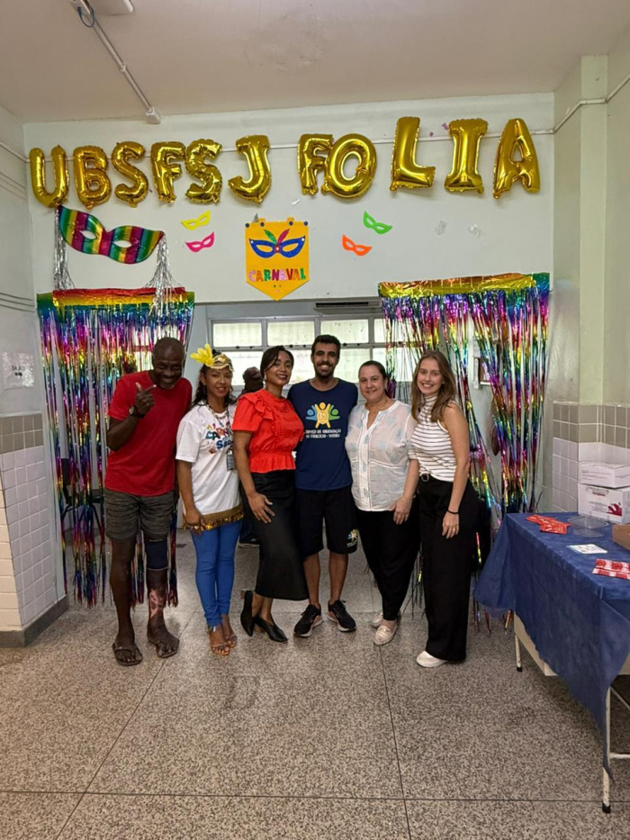 Unidade de Saúde do Forte São João promove atividades educativas sobre cuidados no Carnaval