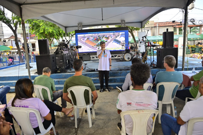 Lançamento do edital para requalificação da Praça São Miguel Arcanjo, em Jardim Camburi