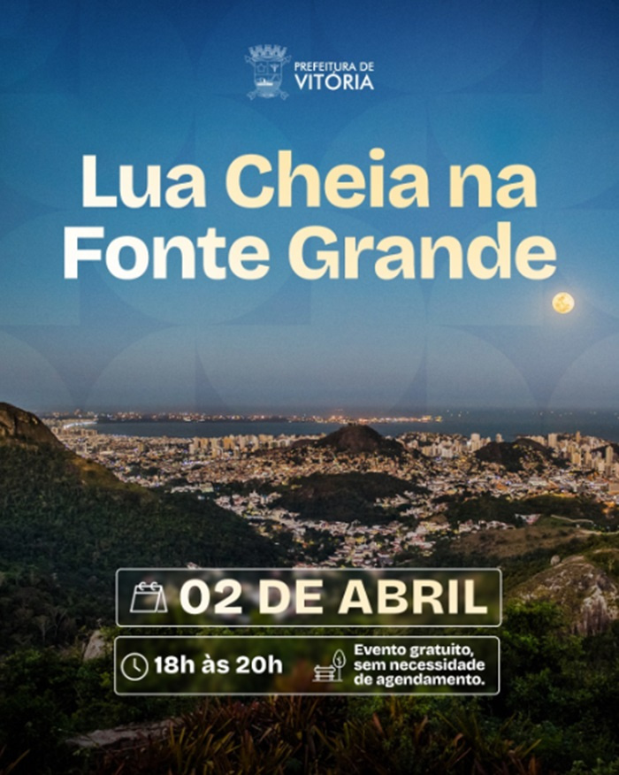 Projeto Lua Cheia no Parque da Fonte Grande