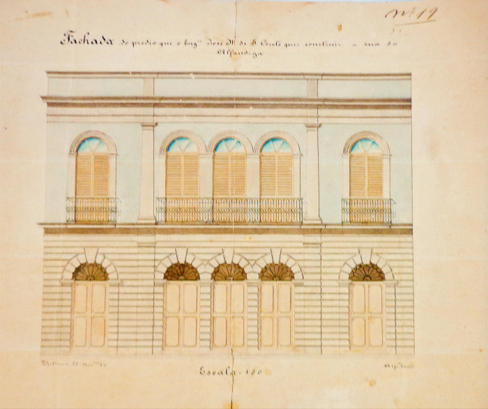 O neoclassicismo no período Imperial: Fachadas sem beirais e telhados encobertos por platibandas