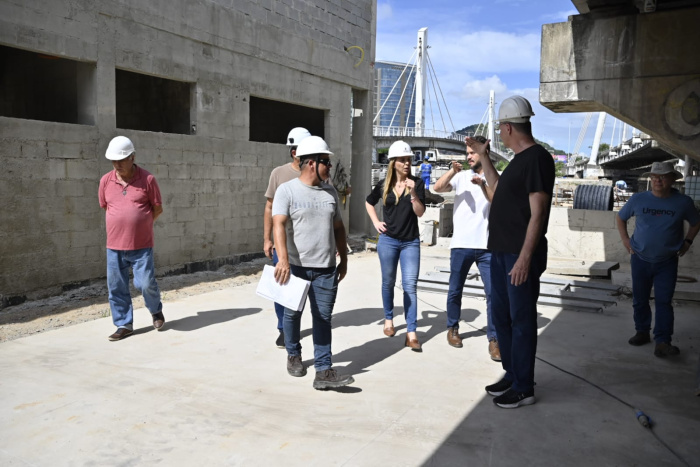 Visita às obras da Orla de Andorinhas