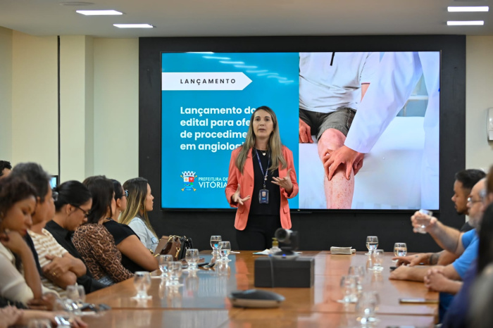 Lançamento do edital para oferta de procedimentos em angiologia.