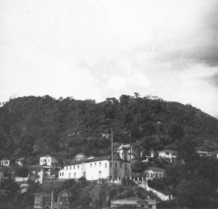 Vista da Igreja do Rosário, também chamada de Igreja do Rosário dos Homens Pretos