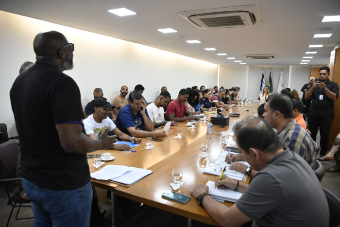 Reunião com lideranças da Regional 7