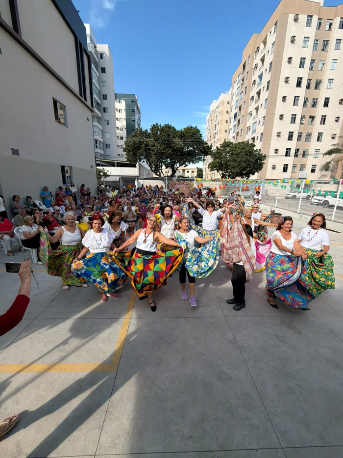 Carimbó no arraiá do Centro de Vitória de Jardim Camburi