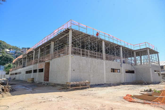 Visita nas Obras da UPA do Forte São João Mergulhão Jardim Camburi Guarderia Praia do Canto