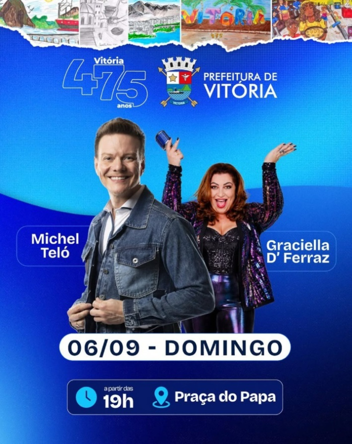 Aniversário de Vitória 475 anos - Michel Teló