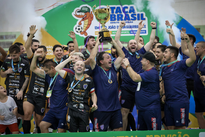 SER Santiago foi o campeão da 52ª Taça Brasil Adulto Masculino 1ª Divisão por 6 x 4 Fortaleza