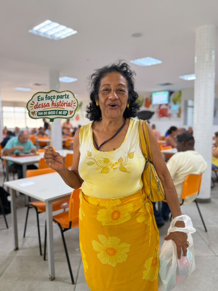 Dia do Idoso no Restaurante Popular de Vitória