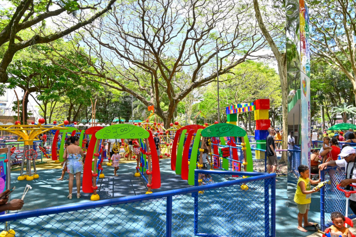 Praça inclusiva - Parque Moscoso