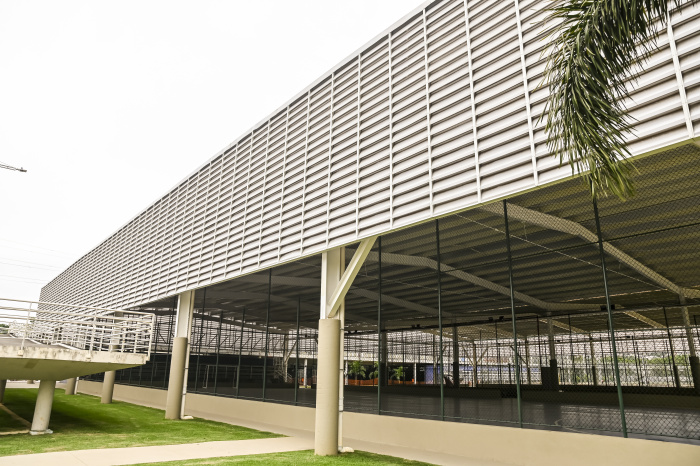 Cobertura quadras externas do Tancredão (Tancredinho)