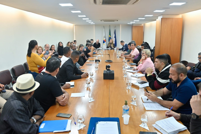 Reunião com lideranças da Regional 7