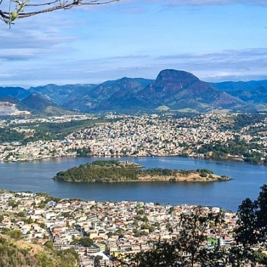 Vista do Parque da Fonte Grande (Use a #eusouvitoria e sua foto pode aparecer aqui)